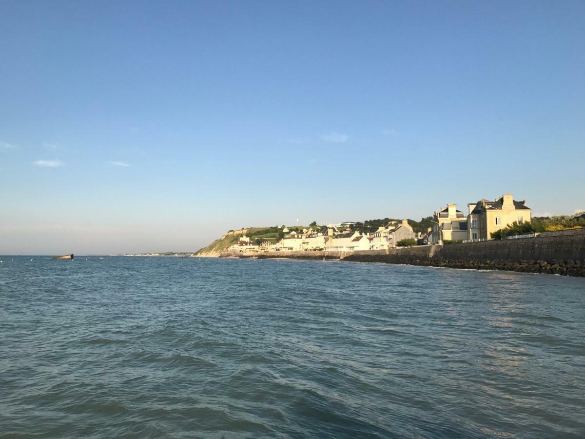 Apartamento Vue Mer A Arromanches Exterior foto